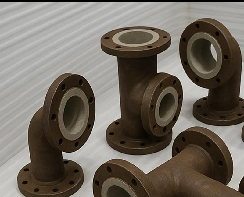 PTFE Lined Industrial Pipe Fittings